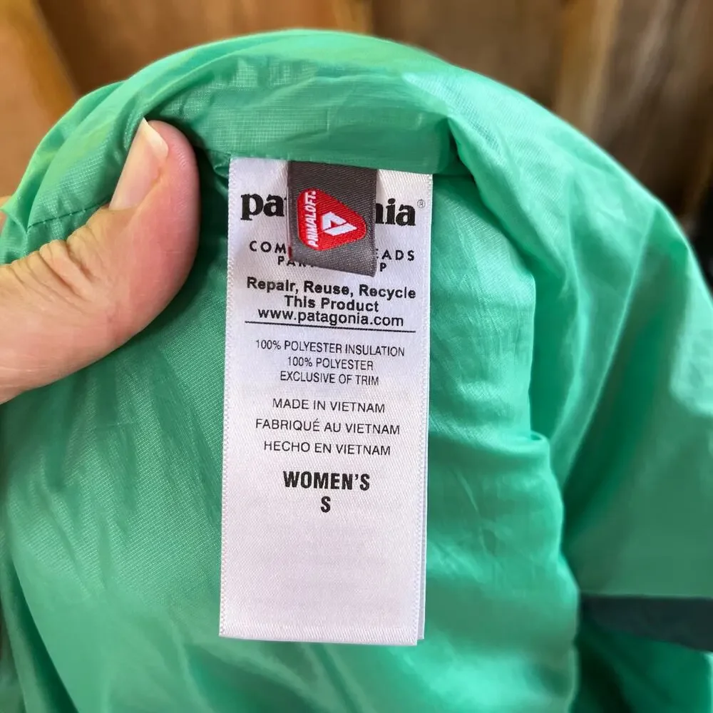 Patagonia Women's Nano Puff Jacket Piki Green Size S